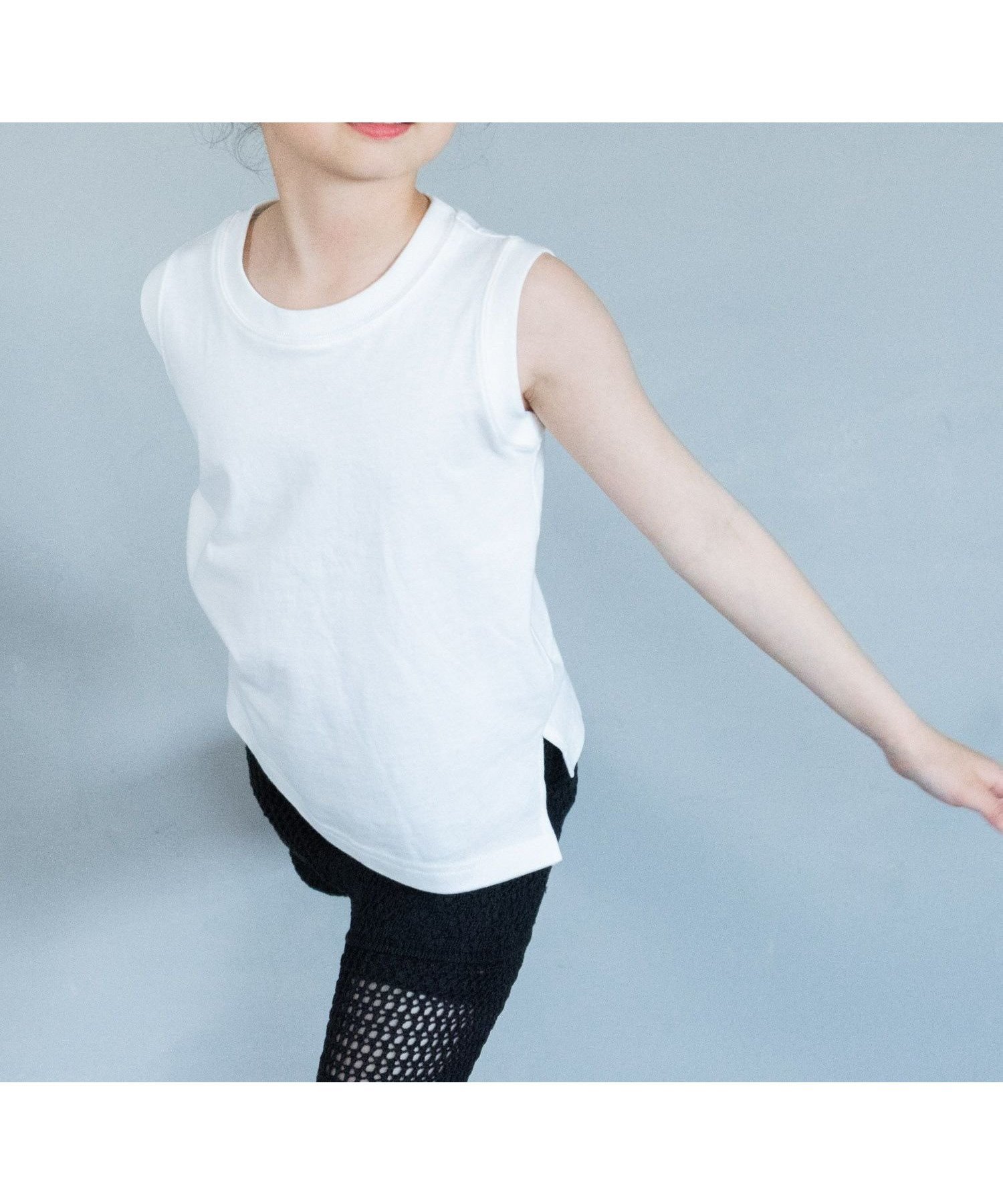 【ローリーズファーム/LOWRYS FARM / KIDS】のUSAロングタンク 大人の最旬トレンドファッション＆コーディネート founy(ファウニー) 　ファッション　Fashion　キッズファッション　Fashion for Kids　おすすめ　Recommended / Our Picks　インナー　Innerwear　スウェット / スエット　Sweatshirt, Sweatwear　タンク　Tank Top, Sleeveless Top　ノースリーブ　Sleeveless, No-Sleeve　ボックス　Boxy, Box Shape　ロング　Long, Long-Length　夏　Summer　 other-1|ID: prp329100004982948 ipo3291000000037329178