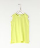 【ローリーズファーム/LOWRYS FARM / KIDS】のUSAロングタンク 大人の最旬トレンドファッション＆コーディネート founy(ファウニー) ファッション Fashion キッズファッション Fashion for Kids おすすめ Recommended / Our Picks インナー Innerwear スウェット / スエット Sweatshirt, Sweatwear タンク Tank Top, Sleeveless Top ノースリーブ Sleeveless, No-Sleeve ボックス Boxy, Box Shape ロング Long, Long-Length 夏 Summer thumbnail イエロー|ID: prp329100004982948 ipo3291000000037329182