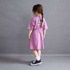 【ブランシェス/branshes / KIDS】の【WEB限定/DRC】BACKロゴ切替半袖ワンピース 大人の最旬トレンドファッション＆コーディネート founy(ファウニー) ファッション Fashion キッズファッション Fashion for Kids ワンピース Dresses コレクション Collection, Seasonal Line 切替 Switching, Contrast Panel 吸水 Absorbent, Quick-Dry プリント Print, Printed Pattern ボーイズ Boyish, Boy Style ポケット Pocket, Pocket Detail 半袖 Short Sleeve, Half Sleeve プチプライス・低価格 Affordable / Budget Price おすすめ Recommended / Our Picks thumbnail ピンク|ID: prp329100004982949 ipo3291000000037329185