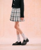 【グローバルワーク/GLOBAL WORK / KIDS】のイージーケアプリーツスカート/キッズ/598136 大人の最旬トレンドファッション＆コーディネート founy(ファウニー) ファッション Fashion キッズファッション Fashion for Kids インナー Innerwear フォーマル Formal, Dressy プリーツ Pleats, Pleated thumbnail モノトーンチェック11|ID: prp329100004982952 ipo3291000000037329207