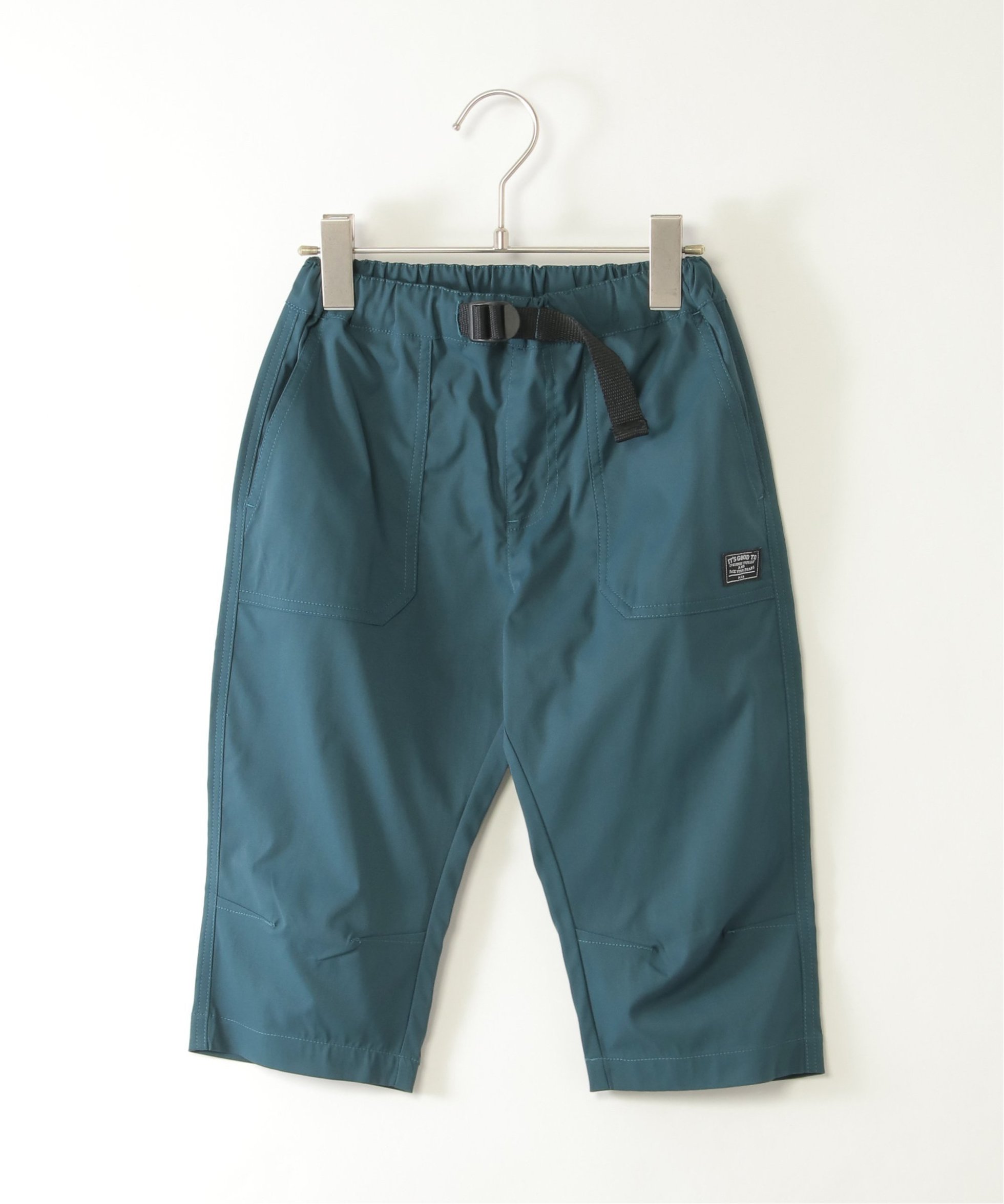 【イッカ/ikka / KIDS】の【接触冷感】冷感ワーククロプトパンツ(120~160cm) インテリア・キッズ・メンズ・レディースファッション・服の通販 founy(ファウニー) 　ファッション　Fashion　キッズファッション　Fashion for Kids　ボトムス　Bottoms　シンプル　Simple, Minimal　ポケット　Pocket, Pocket Detail　ワーク　Workwear, Utility Style　秋　Autumn　ダークグリーン|ID: prp329100004982953 ipo3291000000037329215