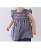 【ナルミヤ オンライン/NARUMIYA ONELINE / KIDS】の【リンク】いちご刺しゅうシャーリングチュニック 大人の最旬トレンドファッション＆コーディネート founy(ファウニー) ファッション Fashion キッズファッション Fashion for Kids おすすめ Recommended / Our Picks シャーリング Shirring, Ruched チュニック Tunic, Long Top フィット Fit, Slim Fit ベビー Baby, Babywear ポケット Pocket, Pocket Detail リボン Ribbon, Bow ロンパース Romper, Jumpsuit thumbnail ブルー グレー|ID: prp329100004982963 ipo3291000000037329280