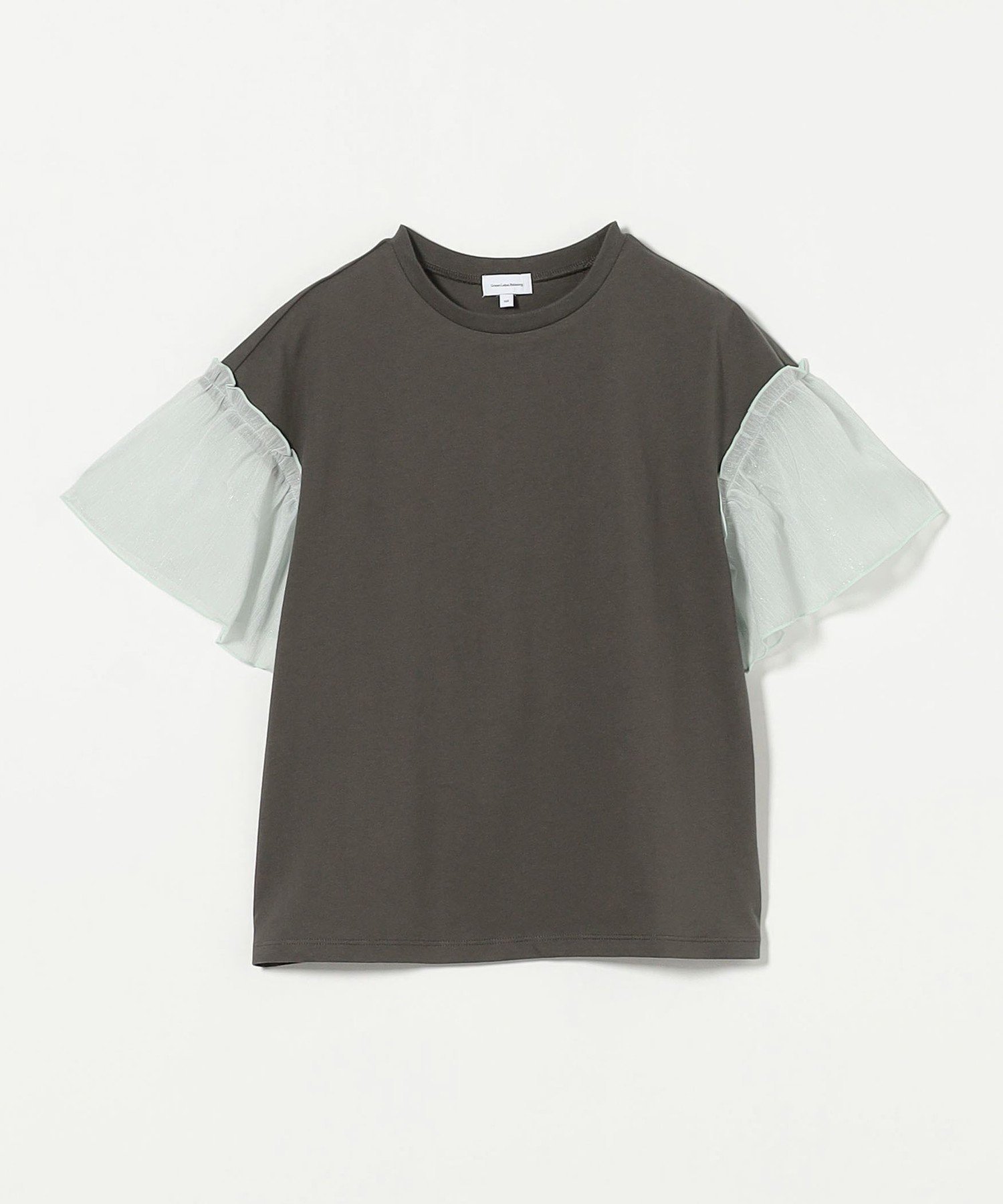 【ユナイテッドアローズ/UNITED ARROWS / KIDS】の楊柳スリーブ Tシャツ / キッズ 140cm-160cm インテリア・キッズ・メンズ・レディースファッション・服の通販 founy(ファウニー) 　ファッション　Fashion　キッズファッション　Fashion for Kids　スリーブ　Sleeve, Long Sleeve / Short Sleeve　無地　Plain, Solid Color　アウトレット　Outlet / Clearance　DK.GRAY|ID: prp329100004982974 ipo3291000000037329356