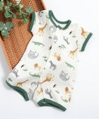 【エフオー オンラインストア/F.O.Online Store / KIDS】のバラエティ総柄ワッフルロンパス 大人の最旬トレンドファッション＆コーディネート founy(ファウニー) ファッション Fashion キッズファッション Fashion for Kids おすすめ Recommended / Our Picks ギフト プレゼント Gift / Present ベビー Baby, Babywear ロンパース Romper, Jumpsuit ワッフル Waffle, Waffle Knit 夏 Summer thumbnail カーキ|ID: prp329100004982976 ipo3291000000037329376