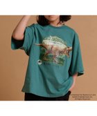 【ペアマノン/pairmanon / KIDS】の【ジュラシック・ワールド】【100~160cm】綿100% カスレ風半袖T【ペアマノンストリート】 大人の最旬トレンドファッション＆コーディネート founy(ファウニー) ファッション Fashion キッズファッション Fashion for Kids おすすめ Recommended / Our Picks カットソー Cut and Sewn Top グラフィック Graphic, Graphic Design ビッグ Big, Oversized ビンテージ Vintage, Retro Style フロント Front, Front Design プリント Print, Printed Pattern 人気 Popular, Best Seller 半袖 Short Sleeve, Half Sleeve 定番 Standard, Basic Item thumbnail ライトグリーン71|ID: prp329100004982983 ipo3291000000037329420