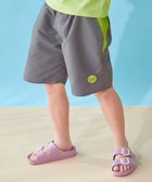 【デビロック/devirock / KIDS】の服っぽく着られる 配色デザイン UVカット サーフパンツ水着 子供服 キッズ 26SS 大人の最旬トレンドファッション＆コーディネート founy(ファウニー) ファッション Fashion キッズファッション Fashion for Kids 切替 Switching, Contrast Panel なめらか Smooth, Silky Texture ハーフ Half, Half-Length プリント Print, Printed Pattern 水着 Swimsuit, Swimwear おすすめ Recommended / Our Picks 夏 Summer 2026年 2026 2026春夏・S/S Spring/Summer 2026 SS26 thumbnail グレー|ID: prp329100004982984 ipo3291000000037329439
