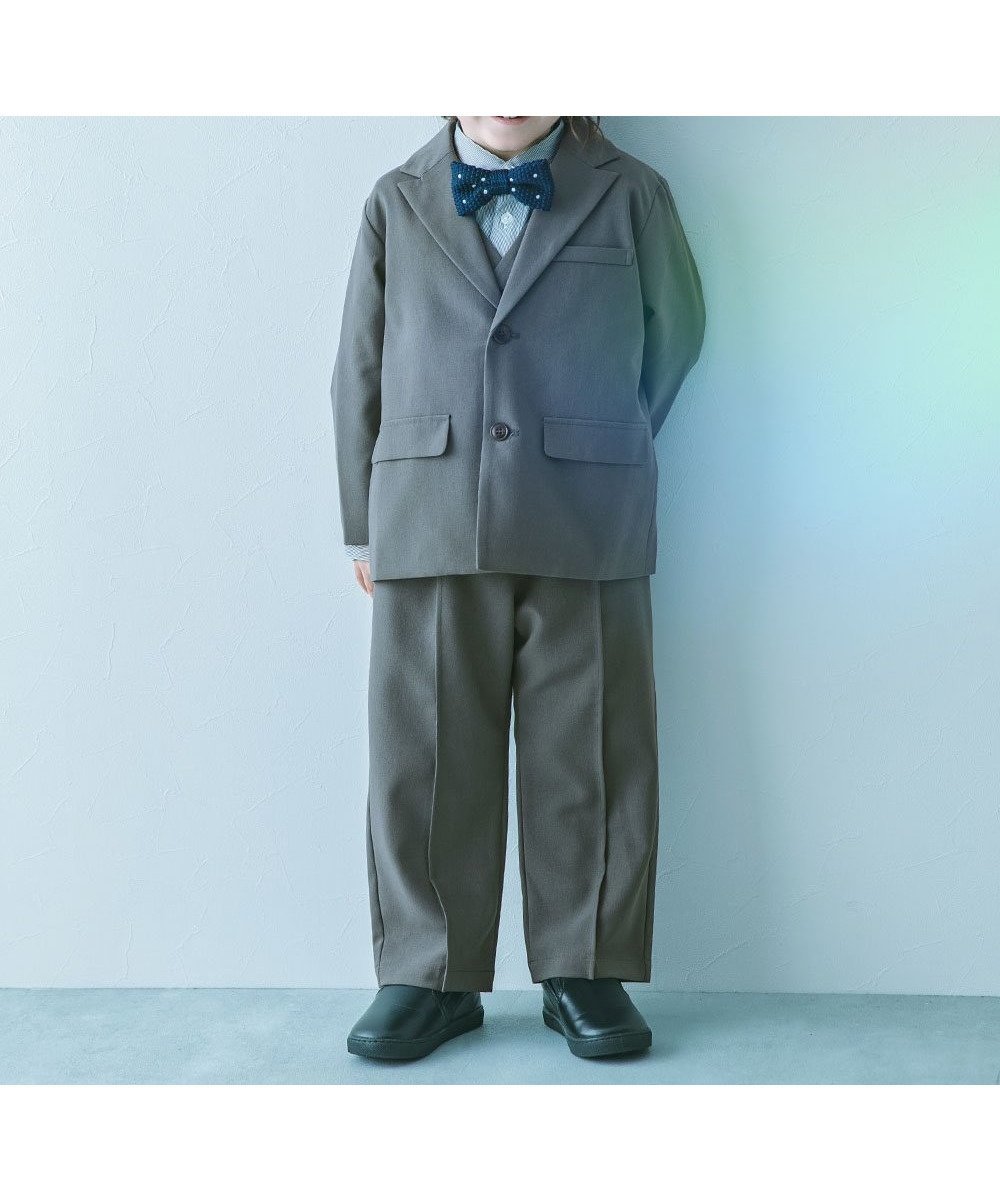 【デビロック/devirock / KIDS】のフォーマル テーラード セットアップ 子供服 キッズ 男の子 フォーマルスーツ 26SS インテリア・キッズ・メンズ・レディースファッション・服の通販 founy(ファウニー) 　ファッション　Fashion　キッズファッション　Fashion for Kids　春　Spring　ストレート　Straight, Straight Cut　セットアップ　Set-Up, Coordinated Outfit　テーラード　Tailored, Tailored Fit　フォーマル　Formal, Dressy　ベスト　Vest, Waistcoat　ワイド　Wide, Wide Fit　おすすめ　Recommended / Our Picks　入学式　Entrance Ceremony　卒業式　Graduation Ceremony　結婚式　Wedding　2026年　2026　2026春夏・S/S　Spring/Summer 2026 SS26　001-チャコール|ID: prp329100004982989 ipo3291000000037329485