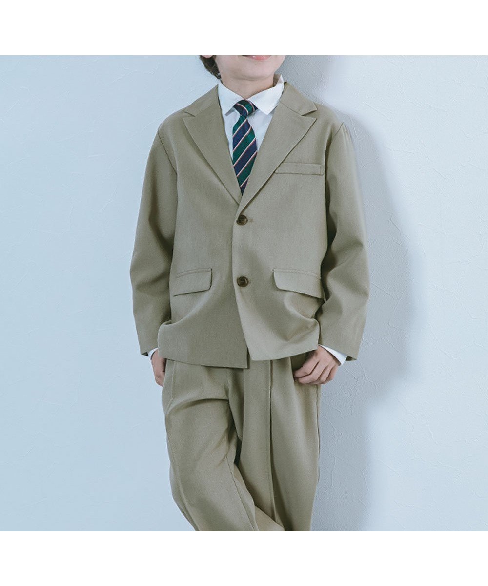 【デビロック/devirock / KIDS】のフォーマル テーラード セットアップ 子供服 キッズ 男の子 フォーマルスーツ 26SS インテリア・キッズ・メンズ・レディースファッション・服の通販 founy(ファウニー) 　ファッション　Fashion　キッズファッション　Fashion for Kids　春　Spring　ストレート　Straight, Straight Cut　セットアップ　Set-Up, Coordinated Outfit　テーラード　Tailored, Tailored Fit　フォーマル　Formal, Dressy　ベスト　Vest, Waistcoat　ワイド　Wide, Wide Fit　おすすめ　Recommended / Our Picks　入学式　Entrance Ceremony　卒業式　Graduation Ceremony　結婚式　Wedding　2026年　2026　2026春夏・S/S　Spring/Summer 2026 SS26　002-Dグレージュ|ID: prp329100004982989 ipo3291000000037329486