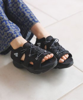【ベイフロー/BAYFLOW / KIDS】の軽量・調節簡単♪ ドロストサンダル 17cm-23cm (KIDS) 大人の最旬トレンドファッション＆コーディネート founy(ファウニー) ファッション Fashion キッズファッション Fashion for Kids サンダル Sandals, Summer Shoes スポーツ Sports, Activewear ドローコード Drawcord, Drawstring Cord 軽量 Lightweight, Ultra Light |ID:prp329100004982990