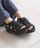 【ベイフロー/BAYFLOW / KIDS】の軽量・調節簡単♪ ドロストサンダル 17cm-23cm (KIDS) 大人の最旬トレンドファッション＆コーディネート founy(ファウニー) ファッション Fashion キッズファッション Fashion for Kids サンダル Sandals, Summer Shoes スポーツ Sports, Activewear ドローコード Drawcord, Drawstring Cord 軽量 Lightweight, Ultra Light thumbnail ブラック×ブラック|ID: prp329100004982990 ipo3291000000037329491