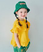 【エフオー オンラインストア/F.O.Online Store / KIDS】のエアリーストレッチフリルメロウTシャツ 大人の最旬トレンドファッション＆コーディネート founy(ファウニー) ファッション Fashion キッズファッション Fashion for Kids ストレッチ Stretch, Stretchy Fabric thumbnail イエロー|ID: prp329100004982991 ipo3291000000037329506