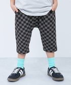 【デビロック/devirock / KIDS】のひざが隠れる 7分丈 デザインサルエルパンツ 子供服 キッズ ベビー服 男の子 26SS 大人の最旬トレンドファッション＆コーディネート founy(ファウニー) ファッション Fashion キッズファッション Fashion for Kids ボトムス Bottoms ストレッチ Stretch, Stretchy Fabric プリント Print, Printed Pattern 2026年 2026 2026春夏・S/S Spring/Summer 2026 SS26 thumbnail 008-チェック-チャコール|ID: prp329100004982995 ipo3291000000037329525