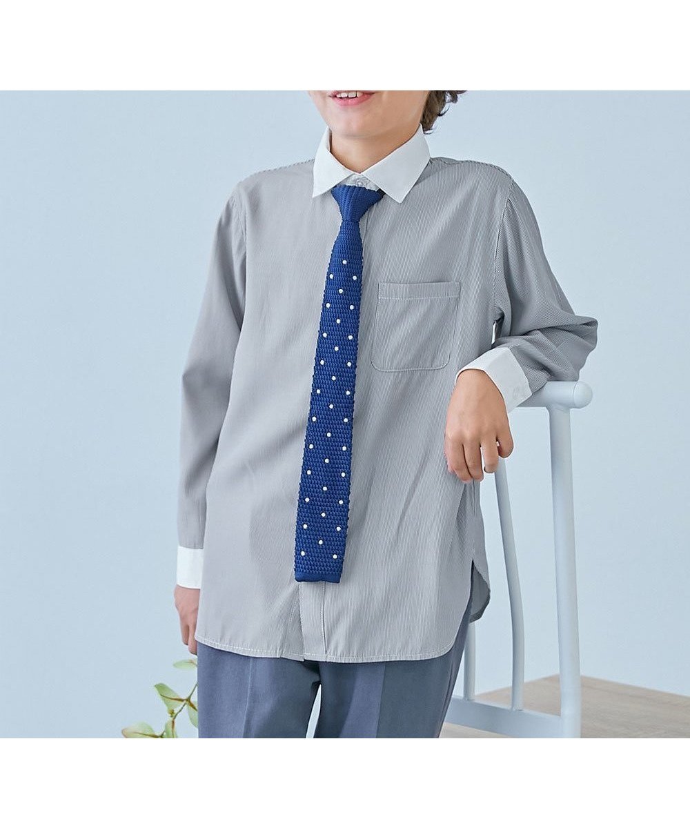 【デビロック/devirock / KIDS】のえらべる フォーマルデザインシャツ 子供服 キッズ 男の子 女の子 シャツ 26SS インテリア・キッズ・メンズ・レディースファッション・服の通販 founy(ファウニー) 　ファッション　Fashion　キッズファッション　Fashion for Kids　春　Spring　ジャケット　Jacket, Outerwear　フォーマル　Formal, Dressy　ベスト　Vest, Waistcoat　おすすめ　Recommended / Our Picks　2026年　2026　2026春夏・S/S　Spring/Summer 2026 SS26　013-ワイド-ストライプ|ID: prp329100004982996 ipo3291000000037329540