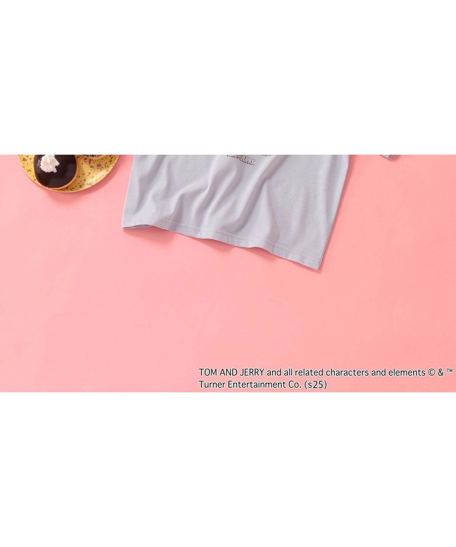 【グローバルワーク/GLOBAL WORK / KIDS】のヘビロッTEE/TOM and JERRY/キッズ/576597 インテリア・キッズ・メンズ・レディースファッション・服の通販 founy(ファウニー) 　ファッション　Fashion　キッズファッション　Fashion for Kids　おすすめ　Recommended / Our Picks　コラボ　Collaboration, Collab　サックス81|ID: prp329100004982998 ipo3291000000037329555