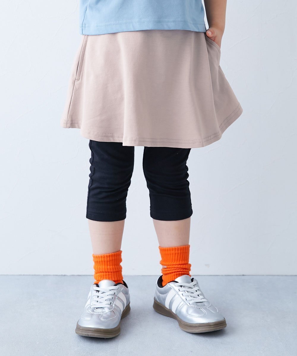 【デビロック/devirock / KIDS】の【両側ポケット付き】6分丈 カラフル 無地スカッツ 子供服 キッズ ベビー服 26SS インテリア・キッズ・メンズ・レディースファッション・服の通販 founy(ファウニー) 　ファッション　Fashion　キッズファッション　Fashion for Kids　カラフル　Colorful Design　キャップ　Cap, Baseball Cap　ストレッチ　Stretch, Stretchy Fabric　ハンカチ　Handkerchief, Hanky　フィット　Fit, Slim Fit　ベーシック　Basic, Essential　ポケット　Pocket, Pocket Detail　無地　Plain, Solid Color　レギンス　Leggings, Stretch Pants　おすすめ　Recommended / Our Picks　2026年　2026　2026春夏・S/S　Spring/Summer 2026 SS26　ピンクベージュ|ID: prp329100004982999 ipo3291000000037329573