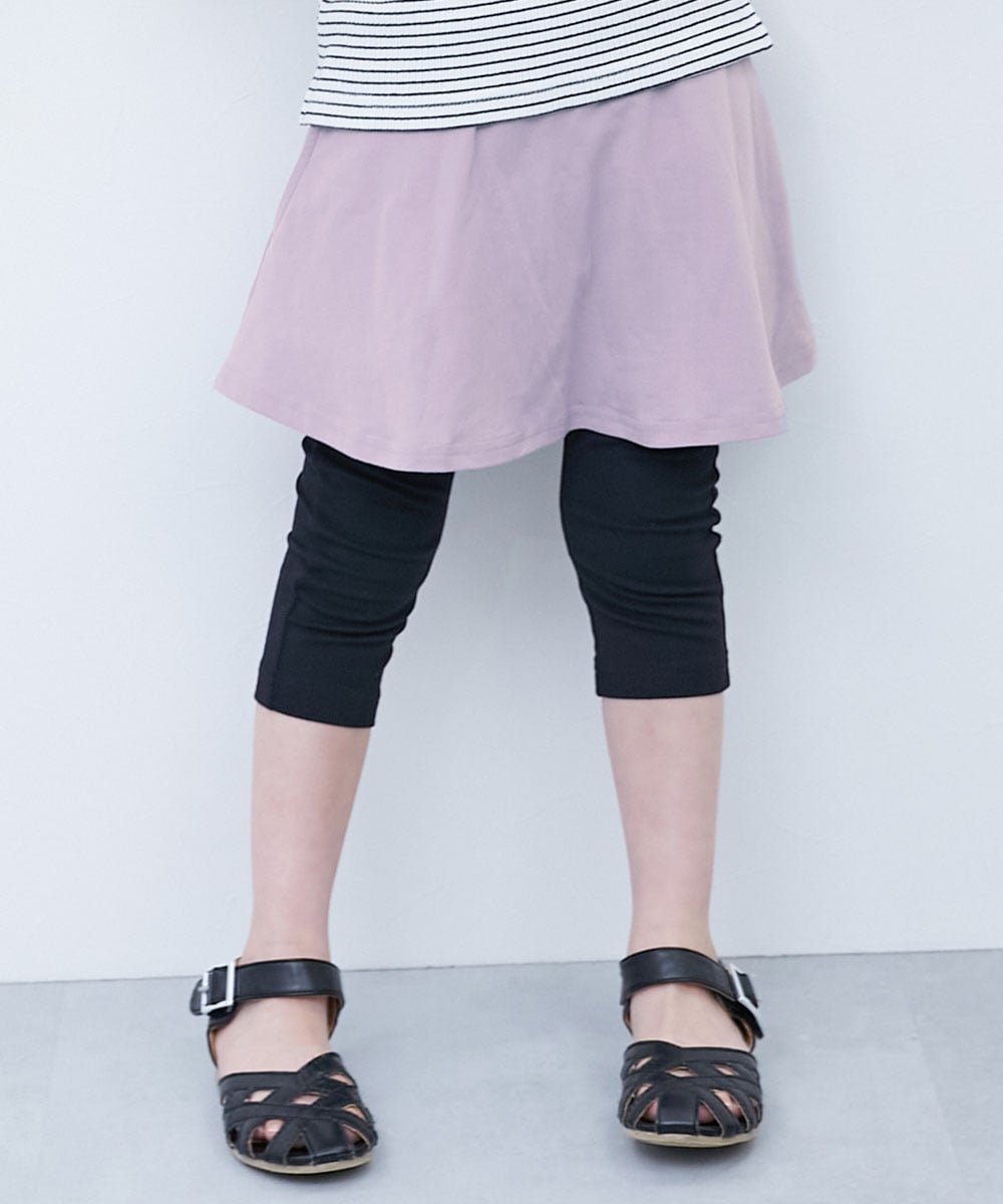 【デビロック/devirock / KIDS】の【両側ポケット付き】6分丈 カラフル 無地スカッツ 子供服 キッズ ベビー服 26SS インテリア・キッズ・メンズ・レディースファッション・服の通販 founy(ファウニー) 　ファッション　Fashion　キッズファッション　Fashion for Kids　カラフル　Colorful Design　キャップ　Cap, Baseball Cap　ストレッチ　Stretch, Stretchy Fabric　ハンカチ　Handkerchief, Hanky　フィット　Fit, Slim Fit　ベーシック　Basic, Essential　ポケット　Pocket, Pocket Detail　無地　Plain, Solid Color　レギンス　Leggings, Stretch Pants　おすすめ　Recommended / Our Picks　2026年　2026　2026春夏・S/S　Spring/Summer 2026 SS26　Dバイオレット|ID: prp329100004982999 ipo3291000000037329574