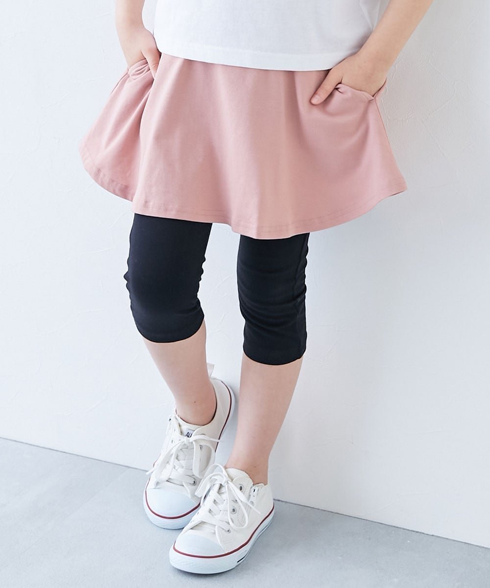 【デビロック/devirock / KIDS】の【両側ポケット付き】6分丈 カラフル 無地スカッツ 子供服 キッズ ベビー服 26SS インテリア・キッズ・メンズ・レディースファッション・服の通販 founy(ファウニー) 　ファッション　Fashion　キッズファッション　Fashion for Kids　カラフル　Colorful Design　キャップ　Cap, Baseball Cap　ストレッチ　Stretch, Stretchy Fabric　ハンカチ　Handkerchief, Hanky　フィット　Fit, Slim Fit　ベーシック　Basic, Essential　ポケット　Pocket, Pocket Detail　無地　Plain, Solid Color　レギンス　Leggings, Stretch Pants　おすすめ　Recommended / Our Picks　2026年　2026　2026春夏・S/S　Spring/Summer 2026 SS26　Sピンク|ID: prp329100004982999 ipo3291000000037329575