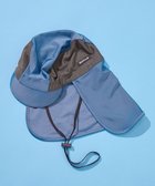 【デビロック/devirock / KIDS】のUVカット 日よけガード付き スイムキャップ(あご紐付き) 子供服 キッズ 男の子 26SS 大人の最旬トレンドファッション＆コーディネート founy(ファウニー) ファッション Fashion キッズファッション Fashion for Kids ストレッチ Stretch, Stretchy Fabric フィット Fit, Slim Fit プリント Print, Printed Pattern 水着 Swimsuit, Swimwear おすすめ Recommended / Our Picks 2026年 2026 2026春夏・S/S Spring/Summer 2026 SS26 thumbnail 005-ブルーグレー-スミクロ|ID: prp329100004983000 ipo3291000000037329581