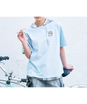 【ナルミヤ オンライン/NARUMIYA ONELINE / KIDS】の【綿100%/GOODPRICE】アニマルフレンズ4カットモチーフ半T 大人の最旬トレンドファッション＆コーディネート founy(ファウニー) ファッション Fashion キッズファッション Fashion for Kids グラフィック Graphic, Graphic Design チェック Check, Plaid, Tartan パーカー Hoodie, Parka ポケット Pocket, Pocket Detail モチーフ Motif, Design Theme ラベンダー Lavender 半袖 Short Sleeve, Half Sleeve 犬 Dog |ID:prp329100004983002