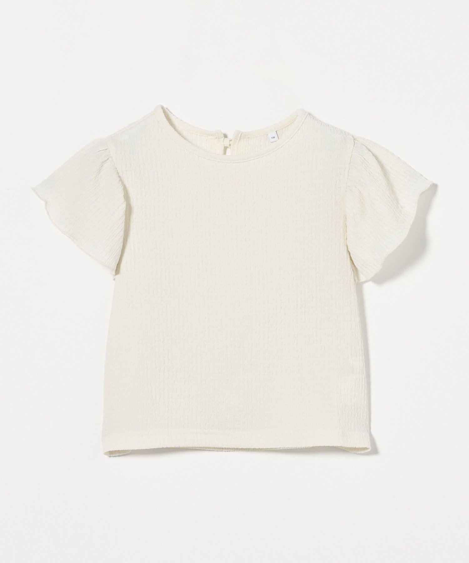 【ユナイテッドアローズ/UNITED ARROWS / KIDS】のバックリボン プルオーバー / キッズ 110cm-130cm インテリア・キッズ・メンズ・レディースファッション・服の通販 founy(ファウニー) 　ファッション　Fashion　キッズファッション　Fashion for Kids　トップス・カットソー　Cut & Sew Tops　ギャザー　Gathered, Ruffled　ショート　Short, Short Length　リボン　Ribbon, Bow　アウトレット　Outlet / Clearance　おすすめ　Recommended / Our Picks　OFF WHITE|ID: prp329100004983003 ipo3291000000037329596