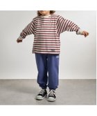 【ナルミヤ オンライン/NARUMIYA ONELINE / KIDS】の【防汚・速乾・型崩れしない】【ムテキT】変形切り替えアソートプリント総柄Tシャツ 大人の最旬トレンドファッション＆コーディネート founy(ファウニー) ファッション Fashion キッズファッション Fashion for Kids タンブラー Tumbler, Travel Mug プリント Print, Printed Pattern ボーダー Border, Stripe 定番 Standard, Basic Item thumbnail レンガ|ID: prp329100004983005 ipo3291000000037329604