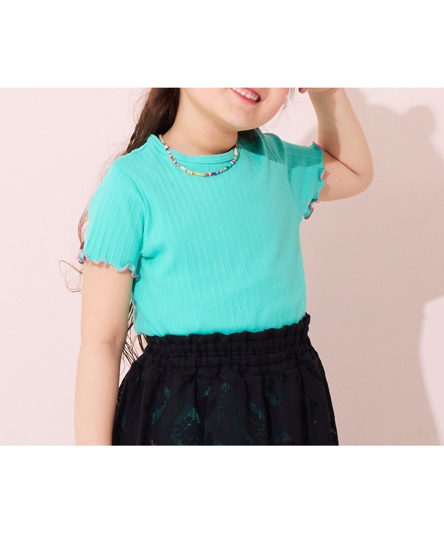 【その他のブランド/Other】のムジリブTシャツ インテリア・キッズ・メンズ・レディースファッション・服の通販 founy(ファウニー) 　ファッション　Fashion　キッズファッション　Fashion for Kids　ミント|ID: prp329100004983006 ipo3291000000037329612
