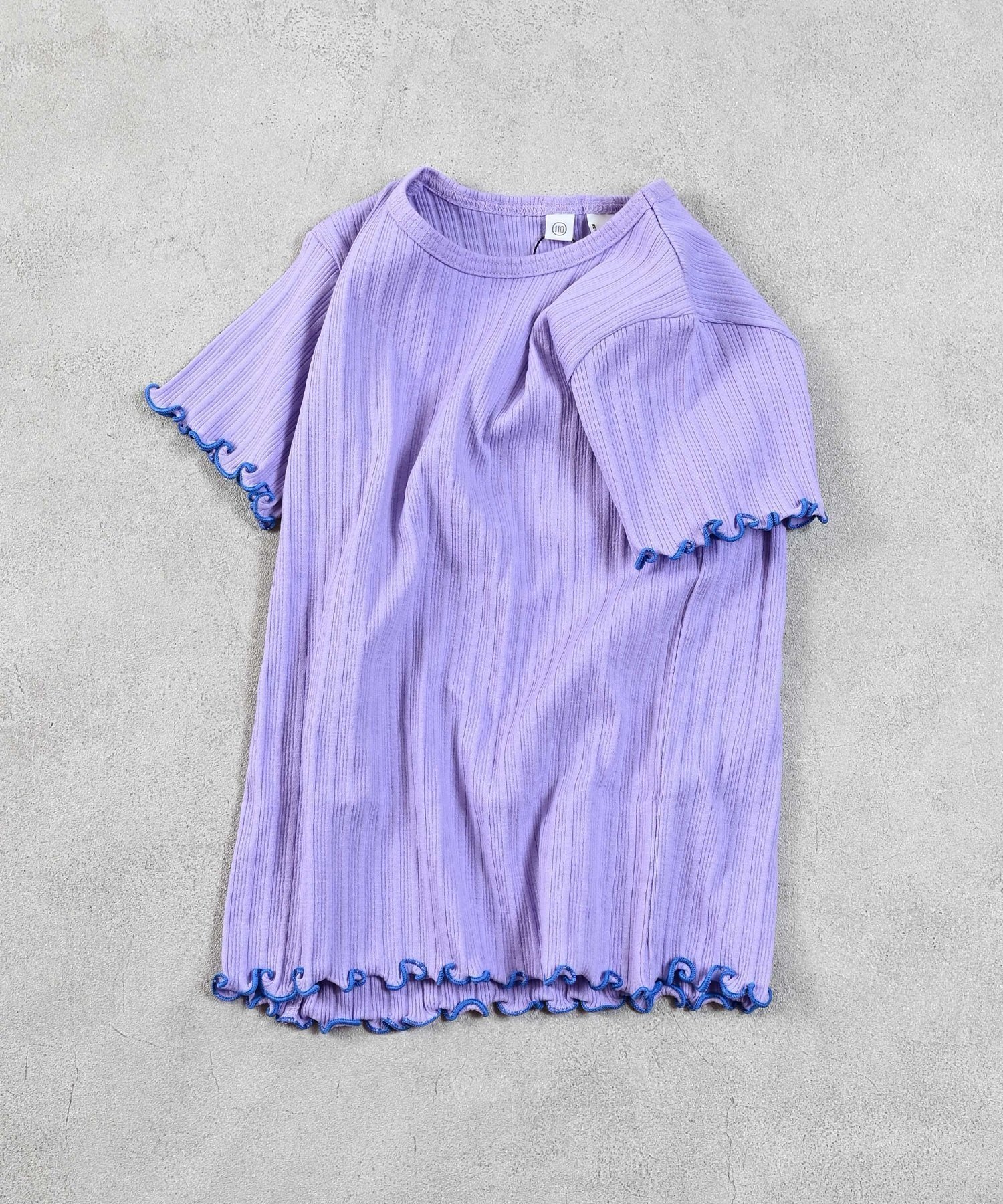 【その他のブランド/Other】のムジリブTシャツ インテリア・キッズ・メンズ・レディースファッション・服の通販 founy(ファウニー) 　ファッション　Fashion　キッズファッション　Fashion for Kids　ラベンダー|ID: prp329100004983006 ipo3291000000037329621