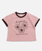【チルツー/chil2 / KIDS】のプリントリンガー半袖Tシャツ 大人の最旬トレンドファッション＆コーディネート founy(ファウニー) ファッション Fashion キッズファッション Fashion for Kids 半袖 Short Sleeve, Half Sleeve thumbnail Bフラワー/Sピンク|ID: prp329100004983008 ipo3291000000037329634