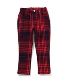 【エフオー オンラインストア/F.O.Online Store / KIDS】のらくらくスキニーパンツ 10分丈 大人の最旬トレンドファッション＆コーディネート founy(ファウニー) ファッション Fashion キッズファッション Fashion for Kids ボトムス Bottoms おすすめ Recommended / Our Picks ブリーチ Bleach, Washed Finish ユーズド Used, Vintage-Look 人気 Popular, Best Seller thumbnail レッド|ID: prp329100004983009 ipo3291000000037329649