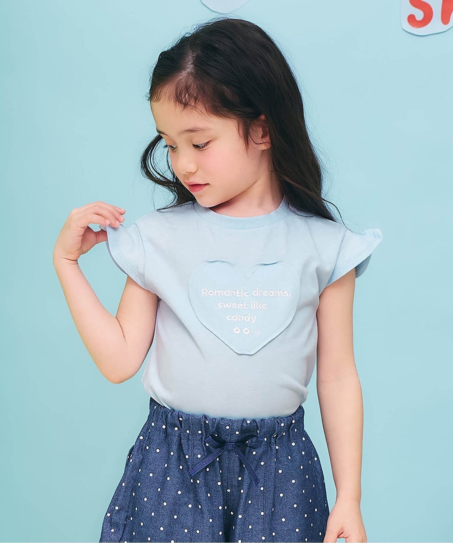 【エフオー オンラインストア/F.O.Online Store / KIDS】のWEB限定 【接触冷感】デイリーカラバリTシャツ インテリア・キッズ・メンズ・レディースファッション・服の通販 founy(ファウニー) 　ファッション　Fashion　キッズファッション　Fashion for Kids　半袖　Short Sleeve, Half Sleeve　サックス|ID: prp329100004983023 ipo3291000000037329722