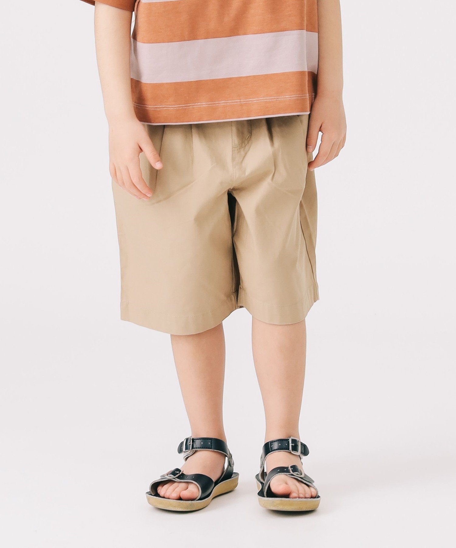 【ビームス/BEAMS / KIDS】のツータック ショート パンツ(100~140cm) インテリア・キッズ・メンズ・レディースファッション・服の通販 founy(ファウニー) 　ファッション　Fashion　キッズファッション　Fashion for Kids　ボトムス　Bottoms　ショート　Short, Short Length　シンプル　Simple, Minimal　ビジネス 仕事 通勤　Business / Work / Commuting　ベビー　Baby, Babywear　メンズ　Men's, Menswear　ワーク　Workwear, Utility Style　夏　Summer　定番　Standard, Basic Item　BEIGE|ID: prp329100004983032 ipo3291000000037329819
