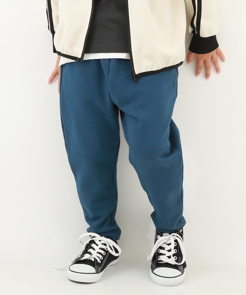 【デビロック/devirock / KIDS】の無地 サルエル スウェットパンツ ボトムス ロングパンツ スウェットパンツ 24AW インテリア・キッズ・メンズ・レディースファッション・服の通販 founy(ファウニー) 　ファッション　Fashion　キッズファッション　Fashion for Kids　ボトムス　Bottoms　バルーン　Balloon, Balloon Silhouette　無地　Plain, Solid Color　ロング　Long, Long-Length　おすすめ　Recommended / Our Picks　2024年　2024　2024-2025秋冬・A/W　Autumn/Winter 2024–25 AW24–25　アビスブルー|ID: prp329100004983036 ipo3291000000037329845
