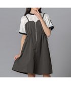 【ベベ オンライン ストア/BEBE ONLINE STORE / KIDS】のZIPナイロンキャミジャンパースカート(130~160cm) 大人の最旬トレンドファッション＆コーディネート founy(ファウニー) ファッション Fashion キッズファッション Fashion for Kids 春 Spring クール Cool, Chic シンプル Simple, Minimal スポーティ Sporty, Casual Athletic トレンド Trend, Trending Now フロント Front, Front Design ポケット Pocket, Pocket Detail S/S・春夏 SS, Spring/Summer, Warm Season 夏 Summer エレガント 上品 Elegant 2026年 2026 2026春夏・S/S Spring/Summer 2026 SS26 thumbnail グレー|ID: prp329100004983040 ipo3291000000037329884