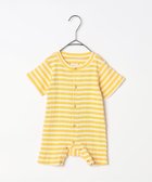 【エフオー オンラインストア/F.O.Online Store / KIDS】の選べる2タイプイロチ買いしたい前あきロンパース リンク 大人の最旬トレンドファッション＆コーディネート founy(ファウニー) ファッション Fashion キッズファッション Fashion for Kids おすすめ Recommended / Our Picks ハーフ Half, Half-Length プリント Print, Printed Pattern ロンパース Romper, Jumpsuit thumbnail イエロー|ID: prp329100004983041 ipo3291000000037329897