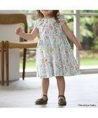 【ナルミヤ オンライン/NARUMIYA ONELINE / KIDS】の【泉屋 サク】【リンク】肩リボンフラワーキャットワンピース 大人の最旬トレンドファッション＆コーディネート founy(ファウニー) ファッション Fashion キッズファッション Fashion for Kids ワンピース Dresses イラスト Illustration カラフル Colorful Design ネコ Cat, Feline Motif フラワー Flower, Floral ポケット Pocket, Pocket Detail リボン Ribbon, Bow thumbnail オフ ホワイト|ID: prp329100004983044 ipo3291000000037329915