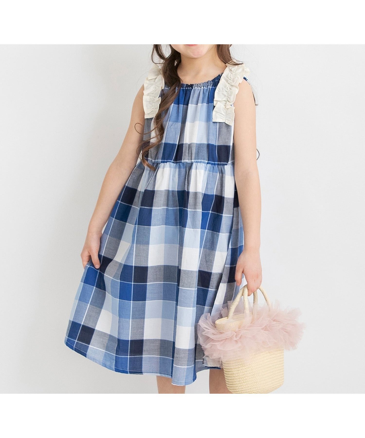 【ブランシェス/branshes / KIDS】の【ときめきワンピース】肩フリルワンピース 大人の最旬トレンドファッション＆コーディネート founy(ファウニー) 　ファッション　Fashion　キッズファッション　Fashion for Kids　ワンピース　Dresses　シャーリング　Shirring, Ruched　フリル　Frill, Ruffle　ポケット　Pocket, Pocket Detail　 other-1|ID: prp329100004983047 ipo3291000000037329926