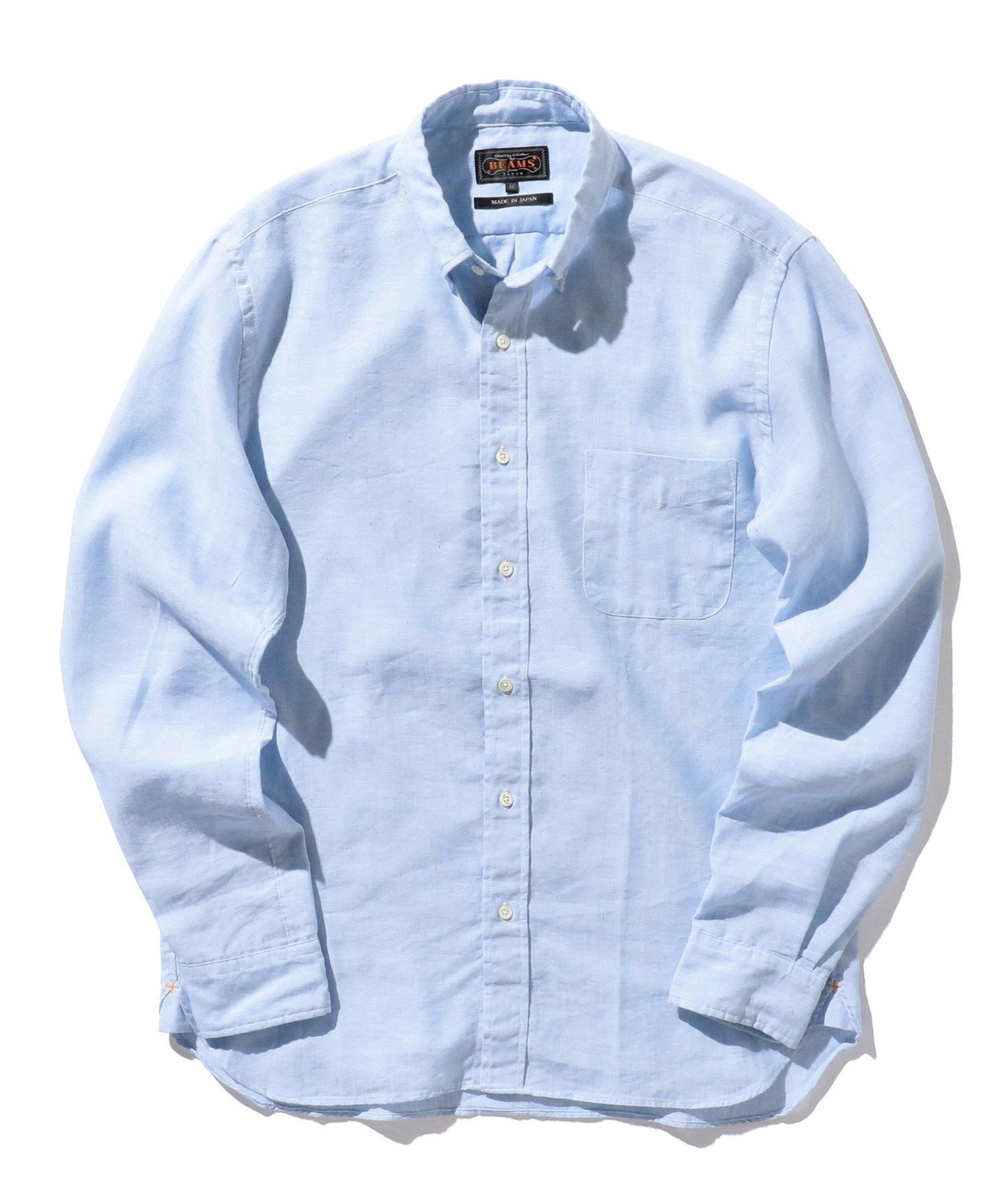 【ビームス/BEAMS / MEN】のB.D. COOLMAX Linen インテリア・キッズ・メンズ・レディースファッション・服の通販 founy(ファウニー) 　ファッション　Fashion　メンズファッション　Fashion for Men　春　Spring　バランス　Balance, Style Balance　パターン　Pattern, Design Print　ベーシック　Basic, Essential　リネン　Linen, Linen Fabric　S/S・春夏　SS, Spring/Summer, Warm Season　夏　Summer　SAX|ID: prp329100004983065 ipo3291000000037330043