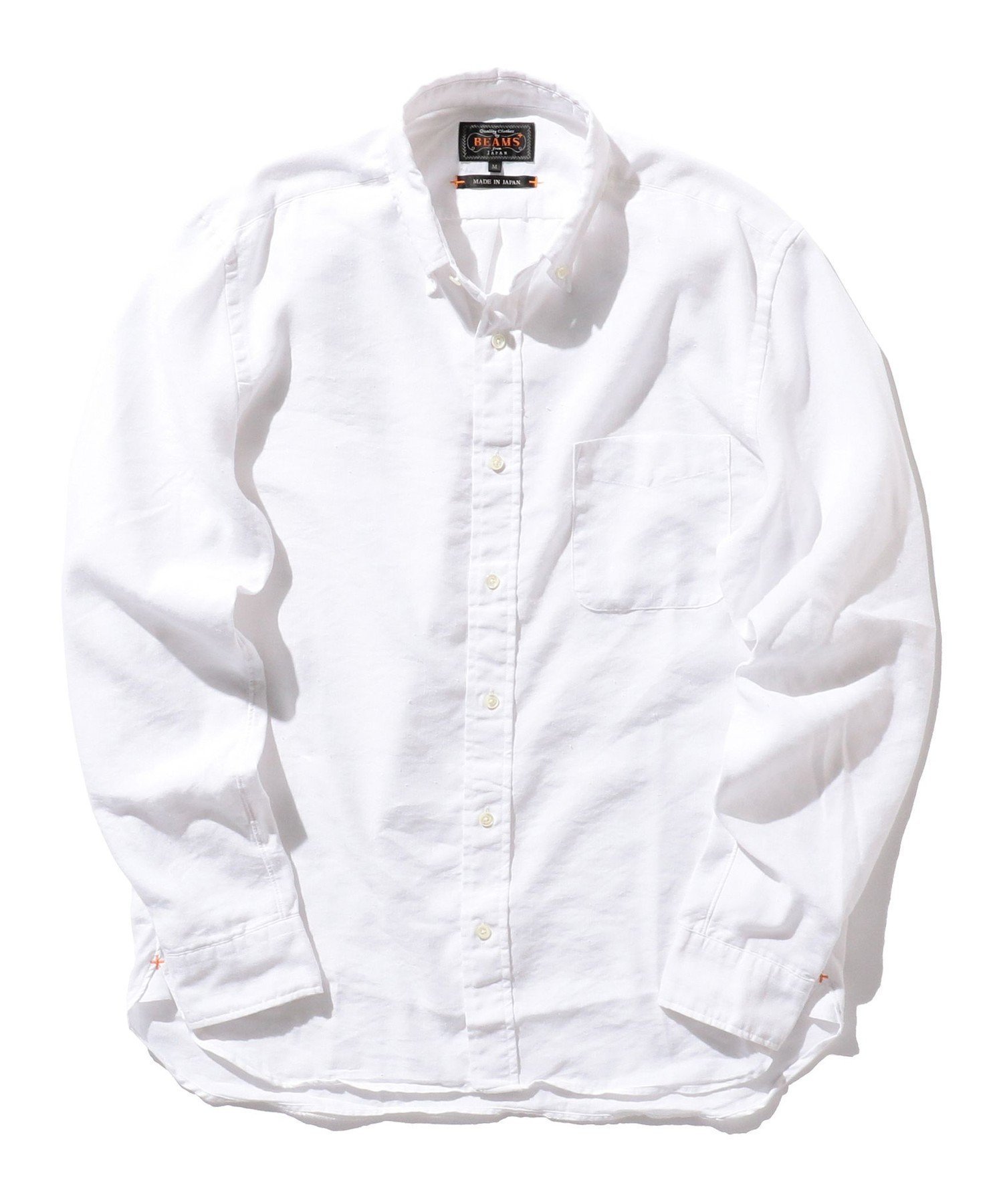 【ビームス/BEAMS / MEN】のB.D. COOLMAX Linen インテリア・キッズ・メンズ・レディースファッション・服の通販 founy(ファウニー) 　ファッション　Fashion　メンズファッション　Fashion for Men　春　Spring　バランス　Balance, Style Balance　パターン　Pattern, Design Print　ベーシック　Basic, Essential　リネン　Linen, Linen Fabric　S/S・春夏　SS, Spring/Summer, Warm Season　夏　Summer　WHITE|ID: prp329100004983065 ipo3291000000037330044