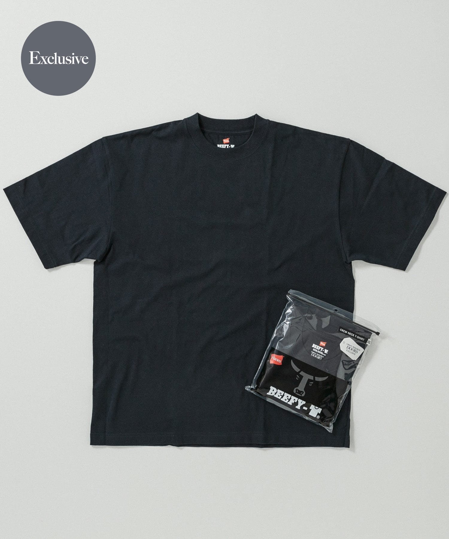 【アーバンリサーチ ドアーズ/URBAN RESEARCH DOORS / MEN】の『別注』HANES×DOORS BEEFY-T DOORS FIT SHORT-SLEEVE インテリア・キッズ・メンズ・レディースファッション・服の通販 founy(ファウニー) 　ファッション　Fashion　メンズファッション　Fashion for Men　アンダー　Underwear Essentials　インナー　Innerwear　ジャケット　Jacket, Outerwear　スペシャル　Special, Limited Edition　パターン　Pattern, Design Print　フィット　Fit, Slim Fit　ベーシック　Basic, Essential　別注　Limited Edition, Custom Order　リラックス　Relax, Relaxed Fit　S/S・春夏　SS, Spring/Summer, Warm Season　おすすめ　Recommended / Our Picks　夏　Summer　2026年　2026　2026春夏・S/S　Spring/Summer 2026 SS26　ネイビー|ID: prp329100004983069 ipo3291000000037330058