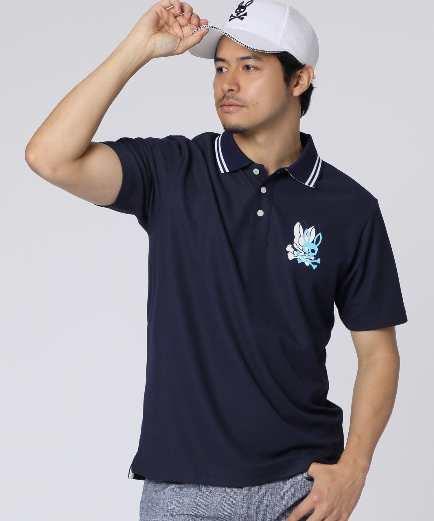 【サイコバニー/Psycho Bunny / MEN】のGOLF 3レイヤーバニー ポロシャツ 大人の最旬トレンドファッション＆コーディネート founy(ファウニー) 　ファッション　Fashion　メンズファッション　Fashion for Men　ゴルフ　Golf　シンプル　Simple, Minimal　ポロシャツ　Polo Shirt, Collared Tee　 other-1|ID: prp329100004983089 ipo3291000000037330164