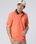 【サイコバニー/Psycho Bunny / MEN】のGOLF 3レイヤーバニー ポロシャツ オレンジ|ID: prp329100004983089 ipo3291000000037330166