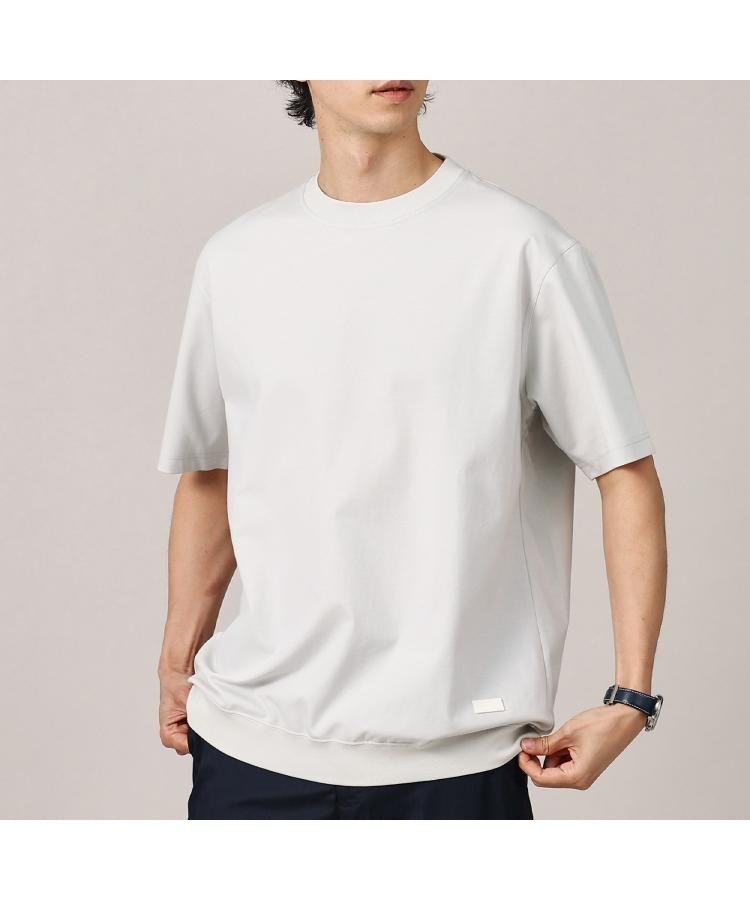 【タケオキクチ/TAKEO KIKUCHI / MEN】の【抗菌防臭/5サイズ展開】ハイゲージポンチ Tシャツ インテリア・キッズ・メンズ・レディースファッション・服の通販 founy(ファウニー) 　ファッション　Fashion　メンズファッション　Fashion for Men　カットソー　Cut and Sewn Top　抗菌　Antibacterial, Bacteria-Resistant　シルケット　Silket, Silky Cotton　シンプル　Simple, Minimal　スマート　Smart, Elegant　フィット　Fit, Slim Fit　ベーシック　Basic, Essential　リラックス　Relax, Relaxed Fit　おすすめ　Recommended / Our Picks　夏　Summer　エレガント 上品　Elegant　ライトグレー|ID: prp329100004983092 ipo3291000000037330178