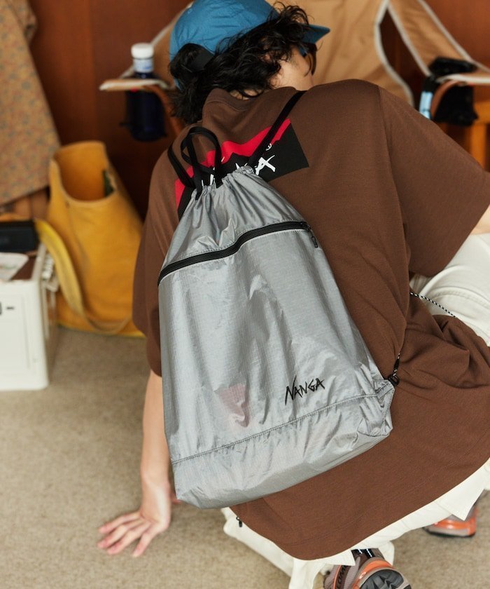 【フリークスストア/FREAK'S STORE】のFibermax TUL KNAPSACK ナップサック インテリア・キッズ・メンズ・レディースファッション・服の通販 founy(ファウニー) 　ファッション　Fashion　レディースファッション　Fashion for Women　アウトドア　Outdoor Clothing　イエロー　Yellow　コンパクト　Compact, Small Size　シンプル　Simple, Minimal　フロント　Front, Front Design　ポケット　Pocket, Pocket Detail　旅行　Travel　軽量　Lightweight, Ultra Light　グレー|ID: prp329100004983100 ipo3291000000037330244