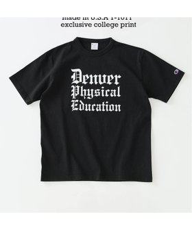 【ジャーナルスタンダード レリューム/JOURNAL STANDARD relume / MEN】のCHAMPION / チャンピオン 別注 T1011 カレッジプリント Tシャツ 大人の最旬トレンドファッション＆コーディネート founy(ファウニー) ファッション Fashion メンズファッション Fashion for Men アイビー Ivy Pattern ヴィンテージ Vintage Style スポーツ Sports, Activewear ニューヨーク New York, NYC Style フィット Fit, Slim Fit プリント Print, Printed Pattern 別注 Limited Edition, Custom Order モチーフ Motif, Design Theme 夏 Summer |ID:prp329100004983102