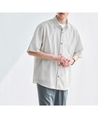 【ユナイテッドアローズ/UNITED ARROWS / MEN】のDotAir ボックス レギュラーカラー シャツ 大人の最旬トレンドファッション＆コーディネート founy(ファウニー) ファッション Fashion メンズファッション Fashion for Men カットソー Cut and Sewn Top シンプル Simple, Minimal スタイリッシュ Stylish, Fashionable スポーティ Sporty, Casual Athletic セットアップ Set-Up, Coordinated Outfit ボックス Boxy, Box Shape ポケット Pocket, Pocket Detail 半袖 Short Sleeve, Half Sleeve メッシュ Mesh, Net Fabric ラウンド Round, Round Neck レギュラー Regular, Standard Fit ワイド Wide, Wide Fit アウトレット Outlet / Clearance おすすめ Recommended / Our Picks 夏 Summer thumbnail LT.GRAY|ID: prp329100004983120 ipo3291000000037330361