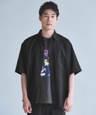 【ユナイテッドアローズ/UNITED ARROWS / MEN】のDotAir ボックス レギュラーカラー シャツ 大人の最旬トレンドファッション＆コーディネート founy(ファウニー) ファッション Fashion メンズファッション Fashion for Men カットソー Cut and Sewn Top シンプル Simple, Minimal スタイリッシュ Stylish, Fashionable スポーティ Sporty, Casual Athletic セットアップ Set-Up, Coordinated Outfit ボックス Boxy, Box Shape ポケット Pocket, Pocket Detail 半袖 Short Sleeve, Half Sleeve メッシュ Mesh, Net Fabric ラウンド Round, Round Neck レギュラー Regular, Standard Fit ワイド Wide, Wide Fit アウトレット Outlet / Clearance おすすめ Recommended / Our Picks 夏 Summer thumbnail BLACK|ID: prp329100004983120 ipo3291000000037330362