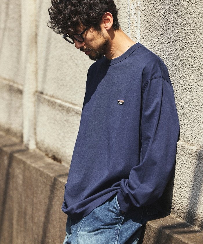 【フリークスストア/FREAK'S STORE】のECO HYBRID BOX LOGO EMBROIDERY L インテリア・キッズ・メンズ・レディースファッション・服の通販 founy(ファウニー) 　ファッション　Fashion　メンズファッション　Fashion for Men　2026年　2026　2026春夏・S/S　Spring/Summer 2026 SS26　シンプル　Simple, Minimal　スリーブ　Sleeve, Long Sleeve / Short Sleeve　フィット　Fit, Slim Fit　ボックス　Boxy, Box Shape　レギュラー　Regular, Standard Fit　ロング　Long, Long-Length　夏　Summer　S/S・春夏　SS, Spring/Summer, Warm Season　ダークネイビー|ID: prp329100004983130 ipo3291000000037330434