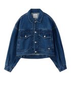 【ミルクフェド/MILKFED.】のDENIM JACKET 大人の最旬トレンドファッション＆コーディネート founy(ファウニー) ファッション Fashion レディースファッション Fashion for Women アウター Coat / Outerwear Collection レディースジャケット・軽アウター Jackets インナー Innerwear ヴィンテージ Vintage Style ショルダー Shoulder, Shoulder Strap ショート Short, Short Length ジャケット Jacket, Outerwear スニーカー Sneakers, Trainers セットアップ Set-Up, Coordinated Outfit ソックス Socks, Hosiery デニム Denim, Jeans Material ドロップ Drop Shoulder, Dropped Style ハイネック High Neck, Mock Neck バランス Balance, Style Balance ビッグ Big, Oversized おすすめ Recommended / Our Picks thumbnail LtINDIGO|ID: prp329100004983142 ipo3291000000037330486