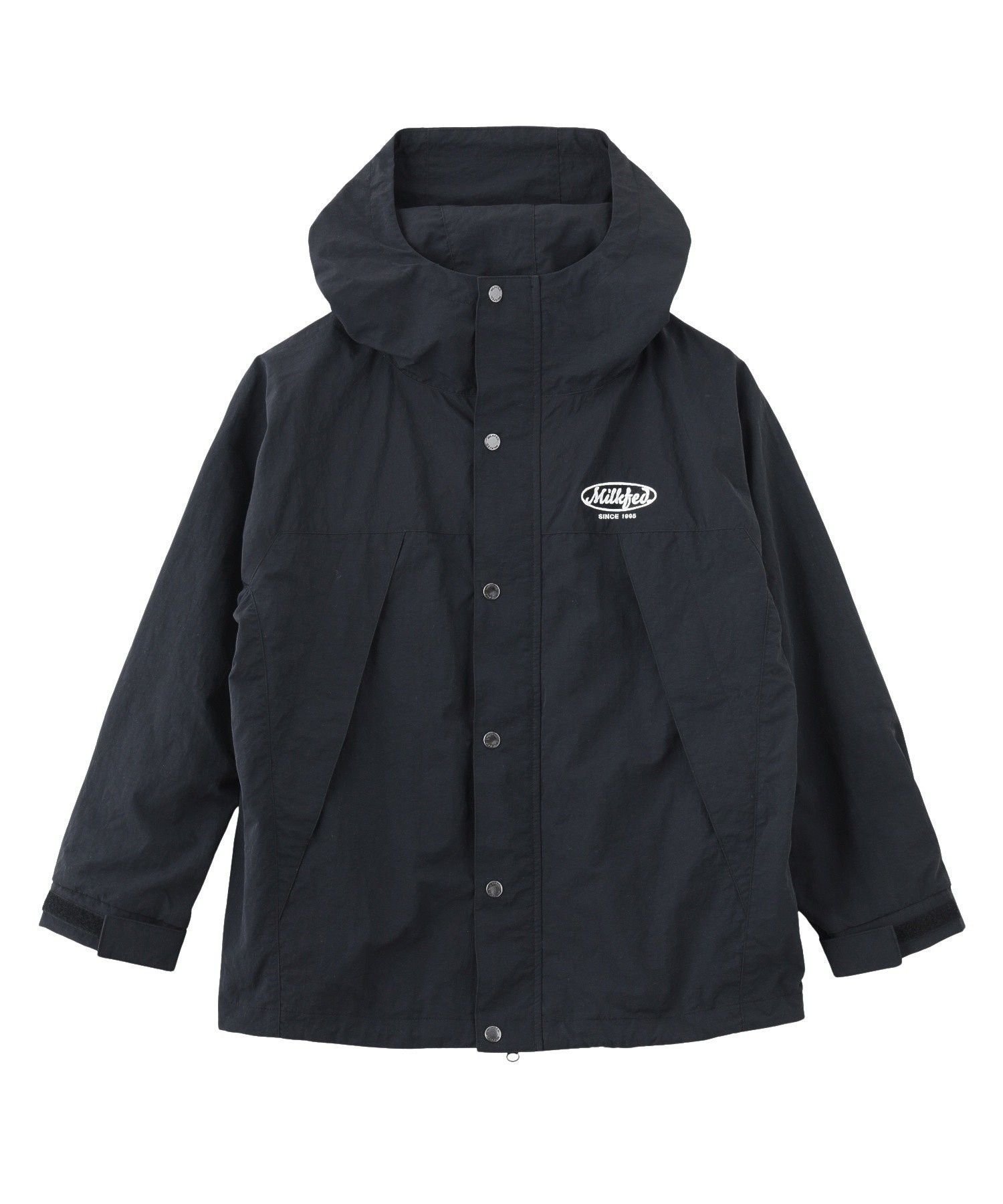 【ミルクフェド/MILKFED.】のMILKFED. MOUNTAIN JACKET インテリア・キッズ・メンズ・レディースファッション・服の通販 founy(ファウニー) 　ファッション　Fashion　レディースファッション　Fashion for Women　アウター　Coat / Outerwear Collection　レディースジャケット・軽アウター　Jackets　アウトドア　Outdoor Clothing　ジャケット　Jacket, Outerwear　スウェット / スエット　Sweatshirt, Sweatwear　ダウン　Down, Puffer　デニム　Denim, Jeans Material　定番　Standard, Basic Item　人気　Popular, Best Seller　パーカー　Hoodie, Parka　メッシュ　Mesh, Net Fabric　ロング　Long, Long-Length　おすすめ　Recommended / Our Picks　BLACK|ID: prp329100004983144 ipo3291000000037330492