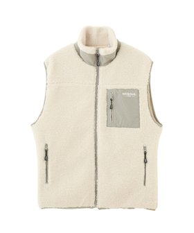 【ミルクフェド/MILKFED.】のLOGO BOA VEST 大人の最旬トレンドファッション＆コーディネート founy(ファウニー) ファッション Fashion レディースファッション Fashion for Women アウター Coat / Outerwear Collection トップス・カットソー Cut & Sew Tops ベスト&ジレ / 重ね着スタイル Vests & Gilets アウトドア Outdoor Clothing スウェット / スエット Sweatshirt, Sweatwear トレンド Trend, Trending Now パーカー Hoodie, Parka ベスト Vest, Waistcoat ポケット Pocket, Pocket Detail |ID:prp329100004983147